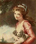 The Connoisseur 7 1903 Girl with Dog A4 Photo Print