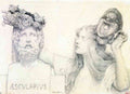 The Coronation Of Aesculapius Alma Tadema A4 Photo Print