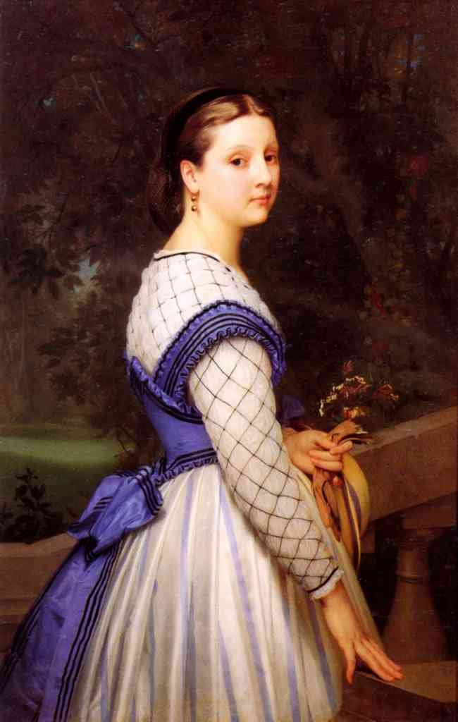 The Countess De Montholon Bouguereau A4 Photo Print