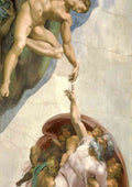 The Creation Michelangelo CROP A4 Photo Print