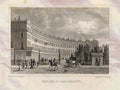 The Crescent London England Shepherd 1827 Vintage A4 Photo Print