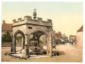 The Cross Cheddar Vintage A4 Photo Print