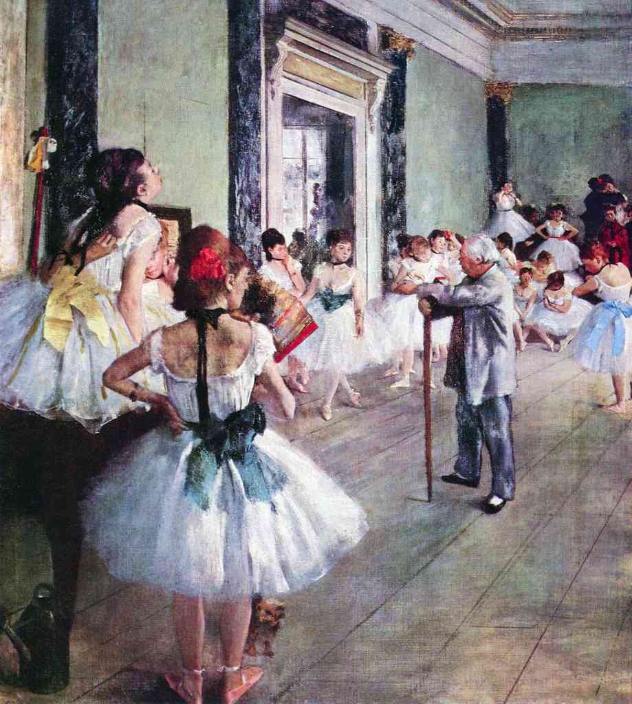 The Dance Class Degas A4 Photo Print