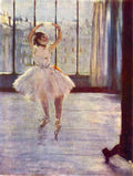 The Dancer At The Photographer Degas A4 Photo Print