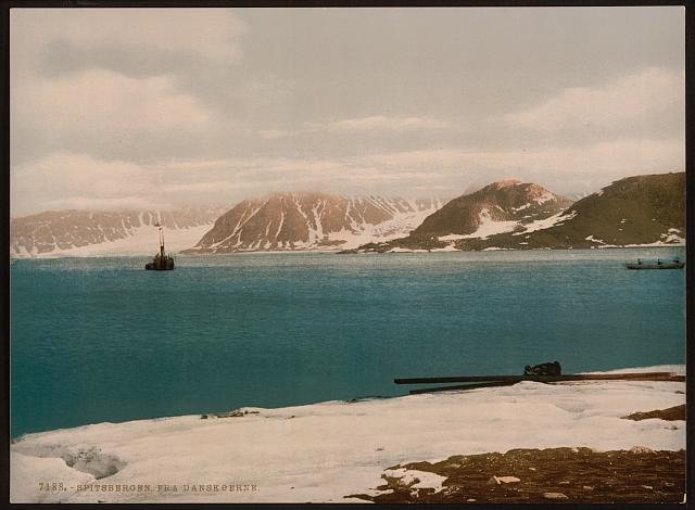 The Danskerne Spitzbergen Vintage A4 Photo Print