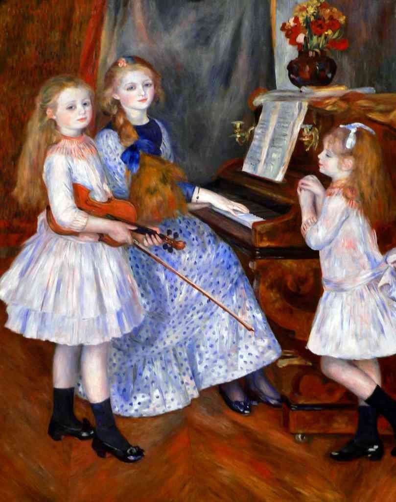 The Daughters Of Catulle Mendes A4 Photo Print