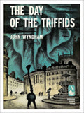 The Day Of The Triffids By John Wyndham Book Design Vintage Retro Advert Poster