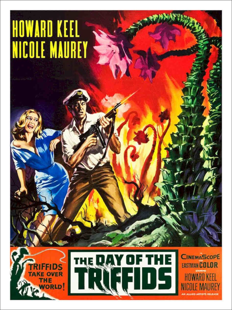 The Day Of The Triffids Poster Vintage Retro Advert Poster A4 Photo Print