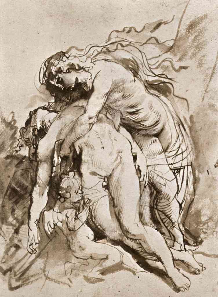 The Death Of Adonis Rubens A4 Photo Print