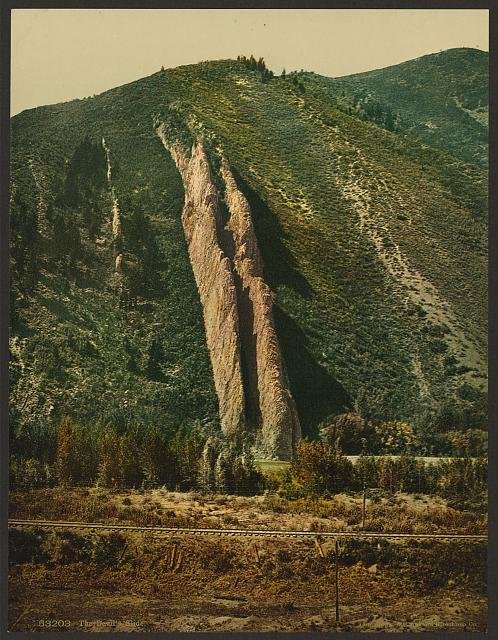 The Devils Slide Vintage A4 Photo Print