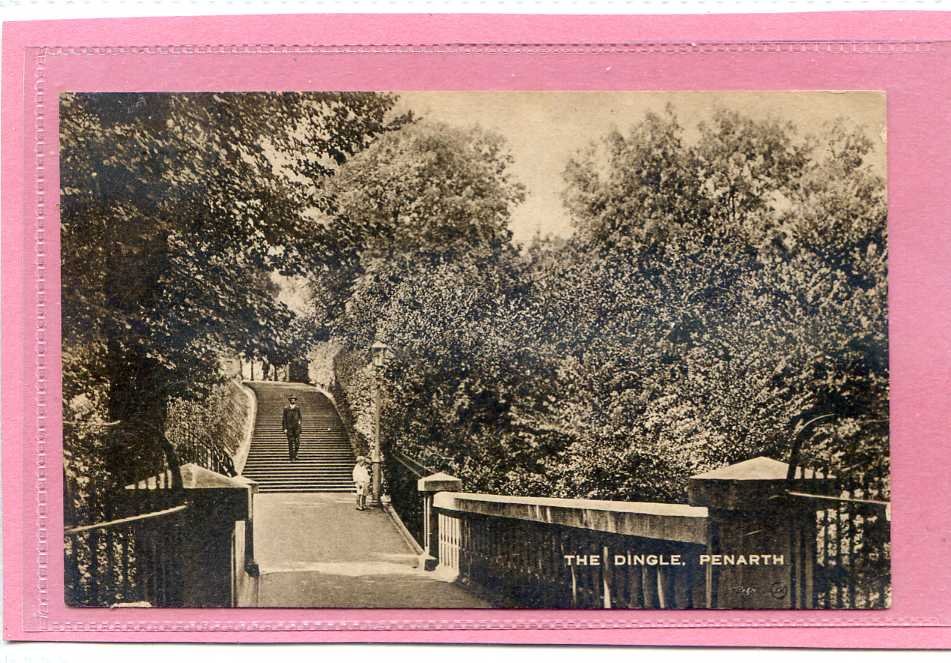 The Dingle Penarth Wales Dated 1926 Vintage A4 Photo Print