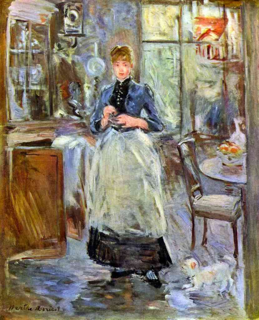 The Dining Room Morisot Impressionism A4 Photo Print