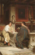 The Discourse Lawrence Alma Tadema A4 Photo Print
