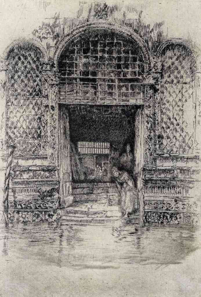 The Doorway Whistler A4 Photo Print
