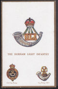 The Durham Light Infantry Badge Vintage A4 Photo Print