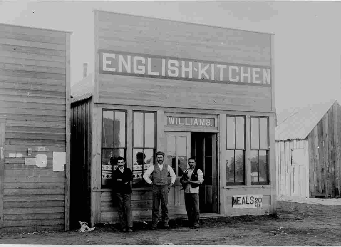 The English Kitchen meals 20 cts Broadway St Round Pond Military A4 Photo Print