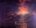 The Eruption Of Volcano Souffrier Joseph Mallord Turner A4 Photo Print