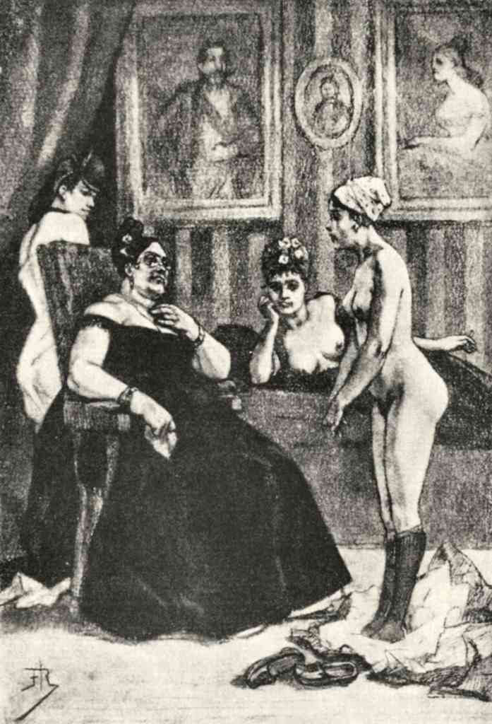 The Examination Felicien Rops Symbolism A4 Photo Print