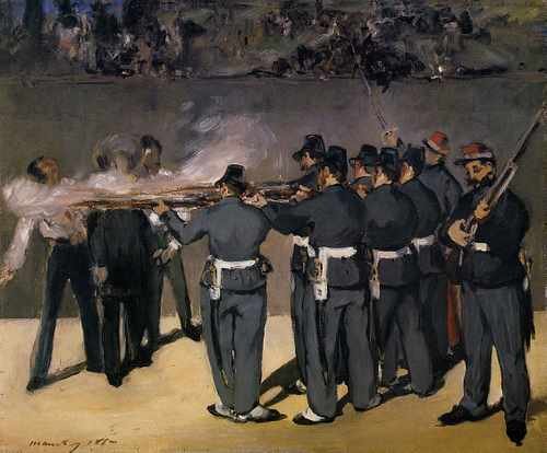 The Execution Of The Emperor Maximilian 1867 A4 Photo Print