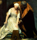The Execution of Lady Jane Grey 1834 centre A4 Photo Print