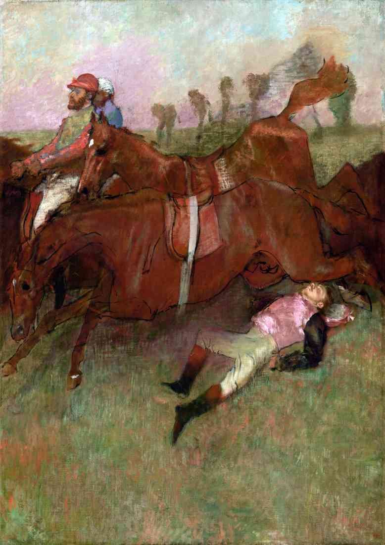 The Fallen Jockey 2 A4 Photo Print