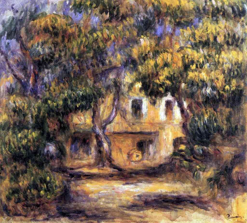 The Farm At Les Collettes Renoir A4 Photo Print