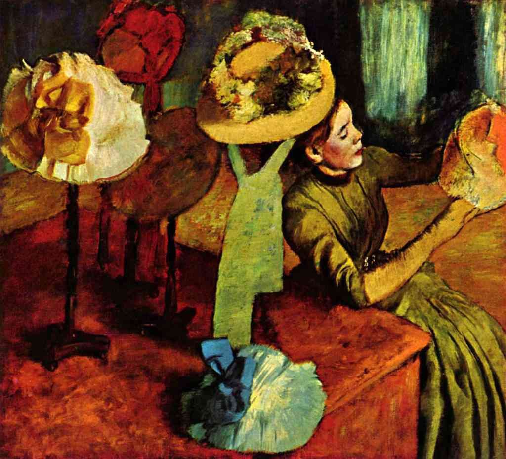 The Fashion Shop Degas A4 Photo Print