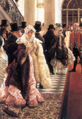 The Fashionable Woman Tissot A4 Photo Print