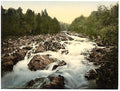 The Feugh at Banchory Banchory Vintage A4 Photo Print
