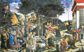 The Flight Of Moses Botticelli A4 Photo Print