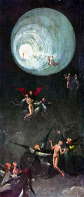 The Flight To Heaven Bosch A4 Photo Print