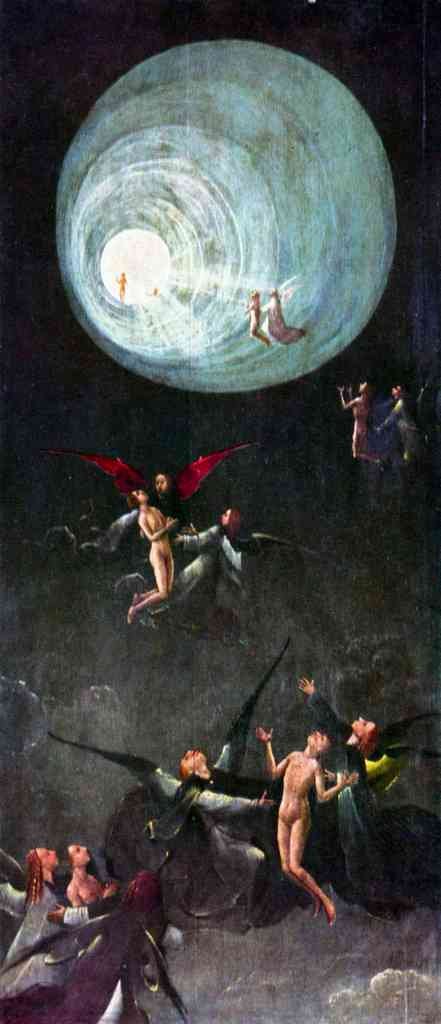 The Flight To Heaven Bosch A4 Photo Print