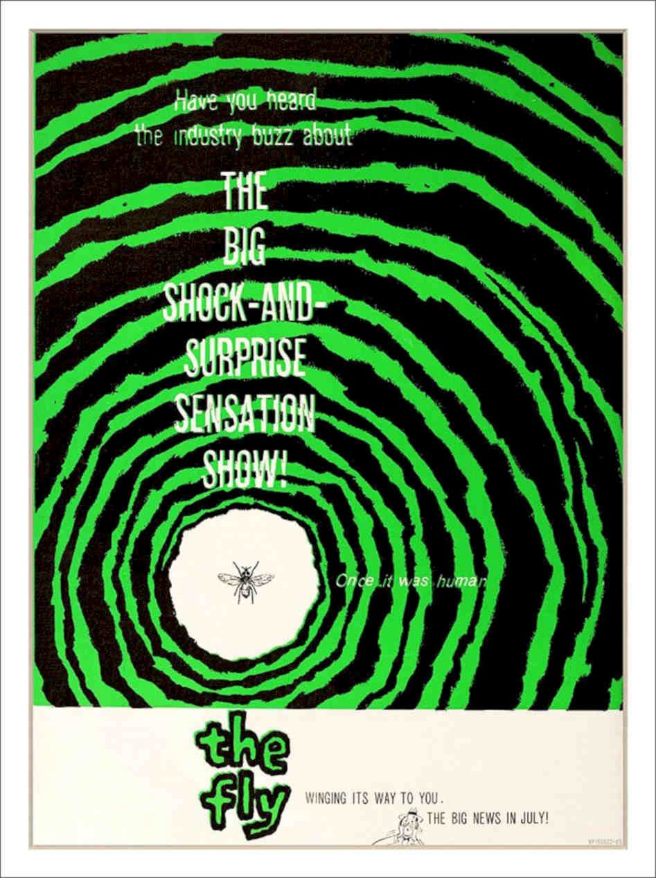 The Fly Vintage Retro Advert Poster A4 Photo Print