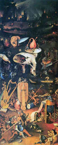 The Garden Of Delights Hell Bosch A4 Photo Print