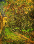 The Garden Of Saint Paul Hospital 1889 A4 Photo Print