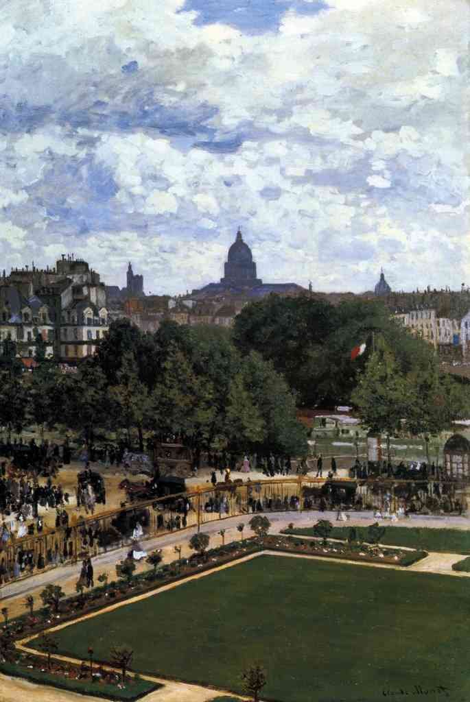 The Garden Of The Infanta Monet A4 Photo Print