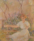 The Garden Seat A4 Photo Print