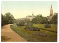 The Gardens III Bournemouth Vintage A4 Photo Print
