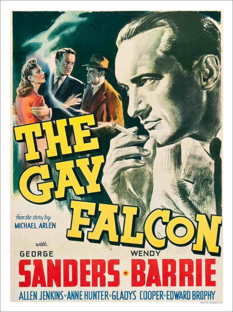 The Gay Falcon Vintage Retro Advert Poster A4 Photo Print