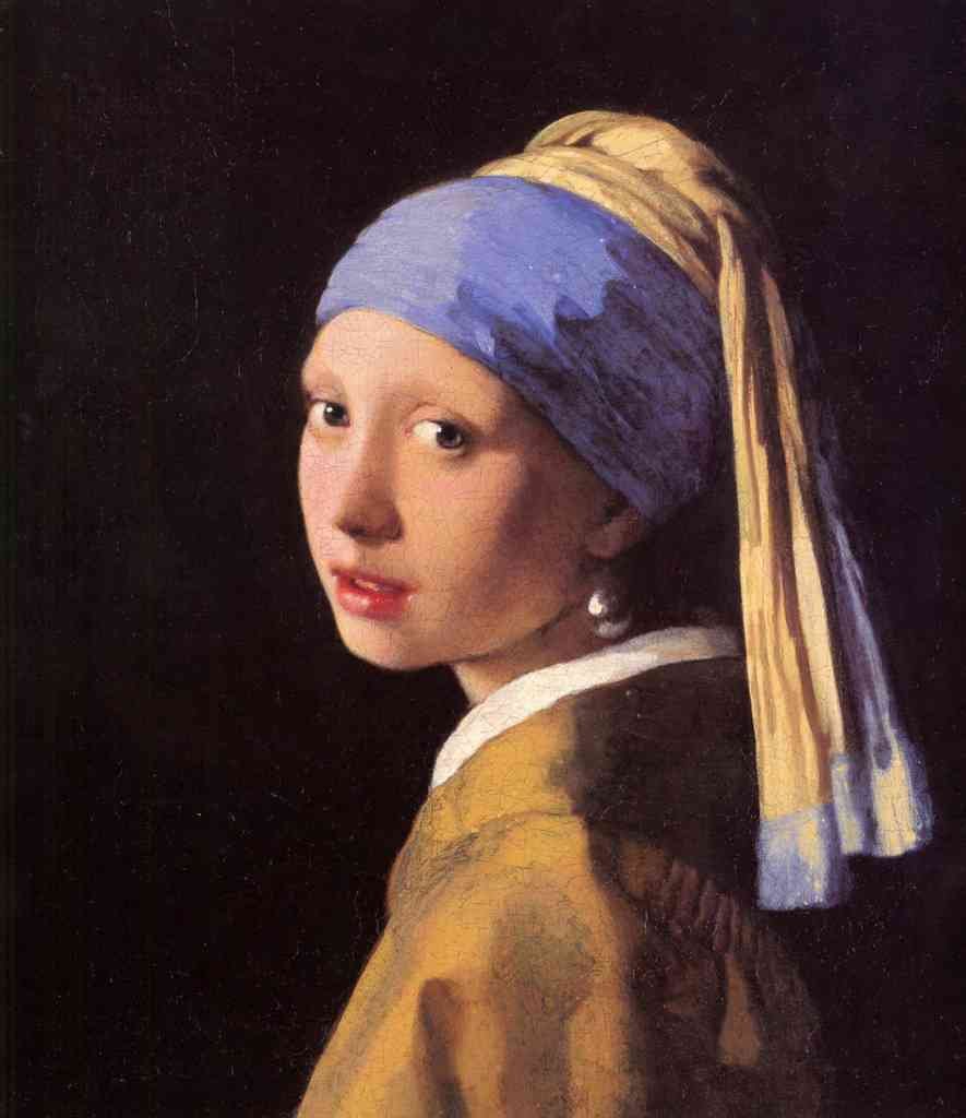 The Girl With The Pearl Earring Vermeer A4 Photo Print