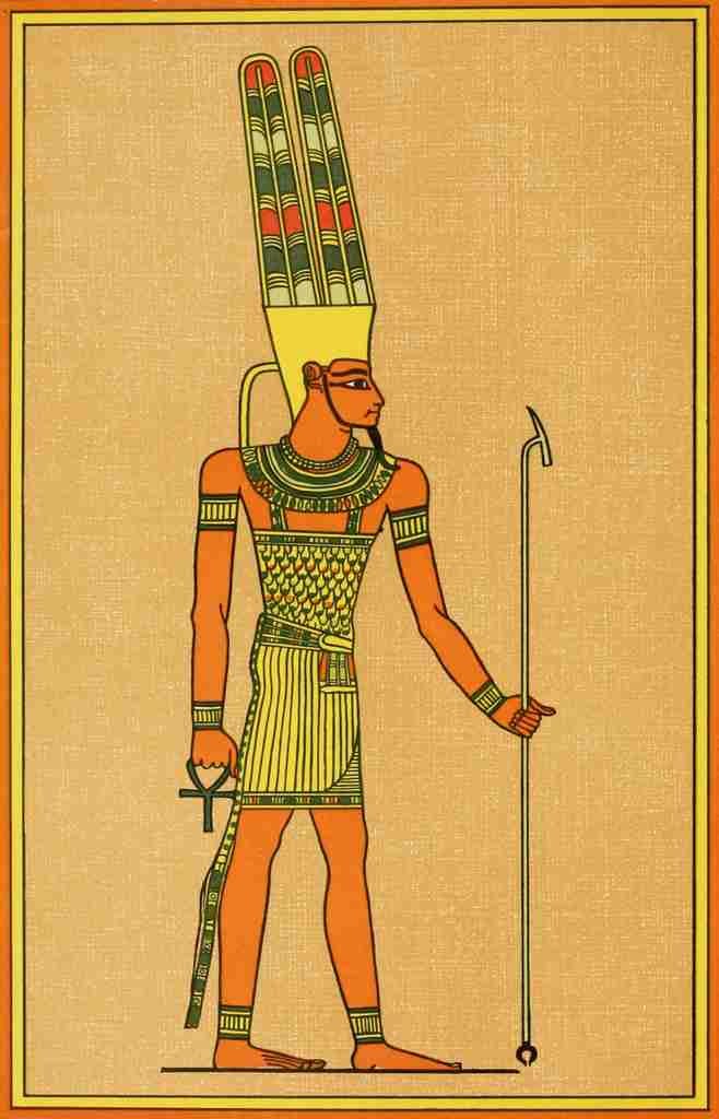The Gods of the Egyptians 1904 Amen Ra A4 Photo Print