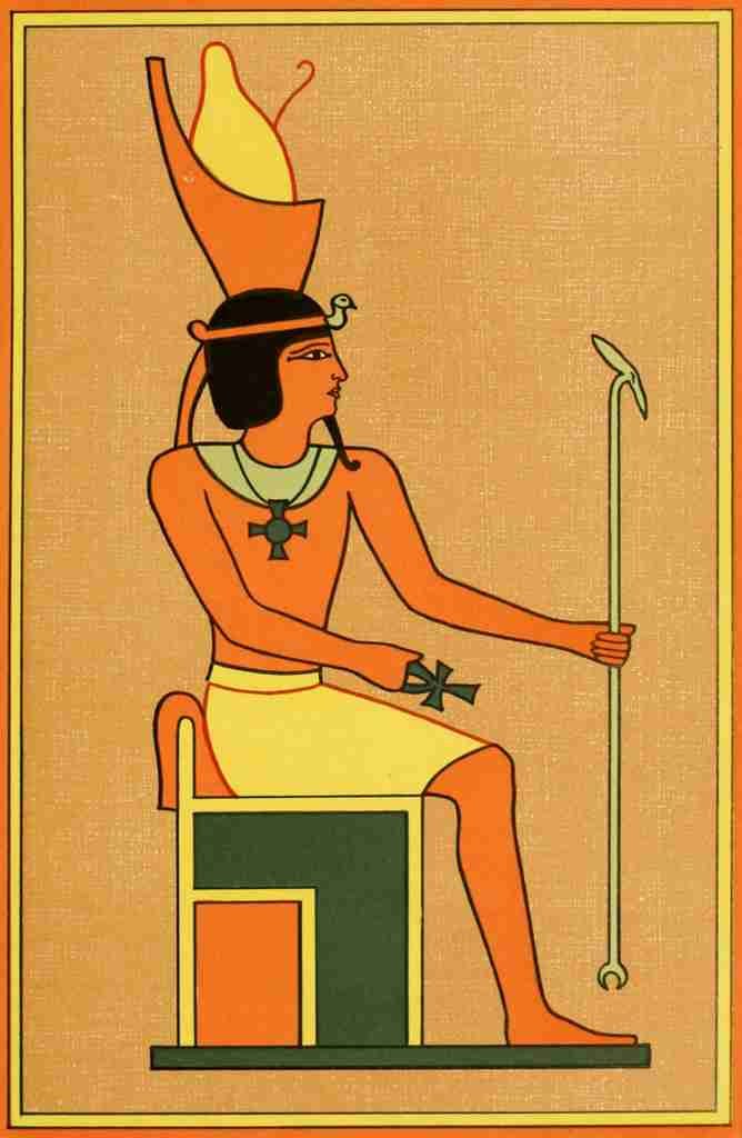The Gods of the Egyptians 1904 Nefer Hetep A4 Photo Print
