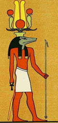 The Gods of the Egyptians 1904 Sebek Ra A4 Photo Print