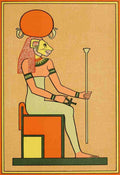 The Gods of the Egyptians 1904 The goddess Tefnut A4 Photo Print