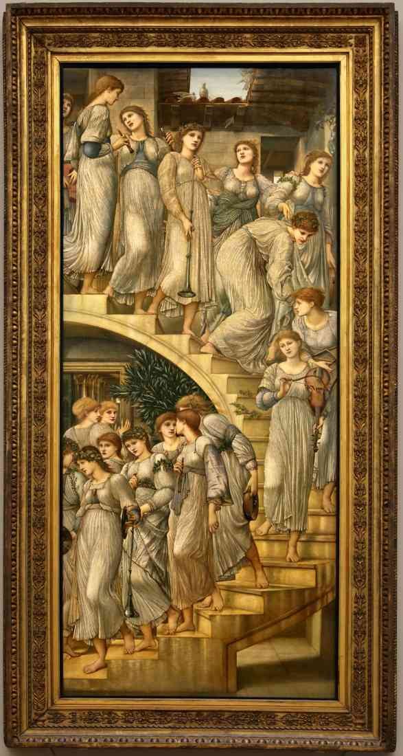 The Golden Stairs Burne Jones Sir Edward Burne Jones6 A4 Photo Print