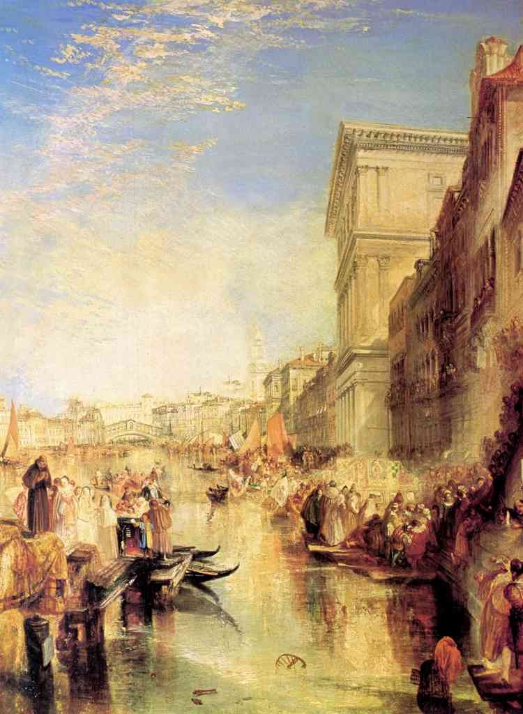The Grand Canal In Venice Joseph Mallord Turner A4 Photo Print