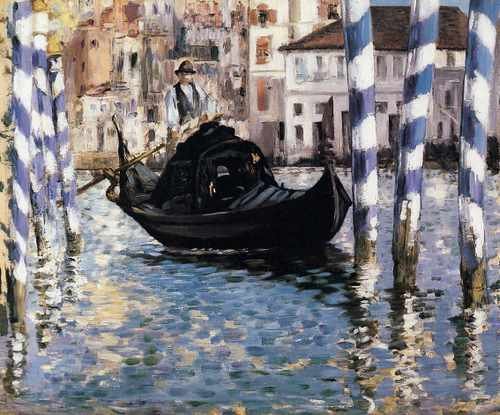 The Grand Canal Venice Also Known As Blue Venice 1874 A4 Photo Print