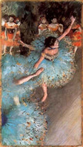 The Greens dancers by Degas A4 Photo Print