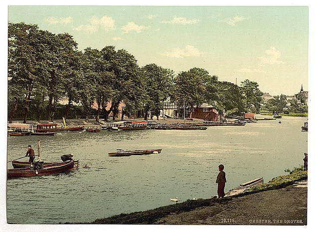 The Groves Chester Vintage A4 Photo Print