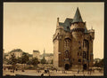 The Hall gate Brussels Vintage A4 Photo Print